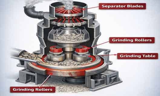 Vertical Roller Mill Wear Parts & Solutions