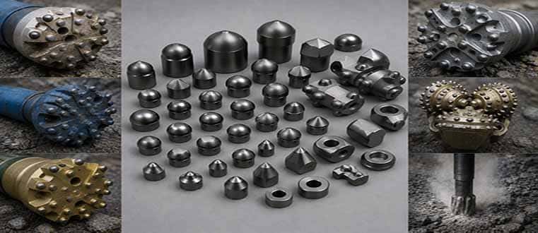 Tungsten carbide Drilling & Rock-Cutting Components