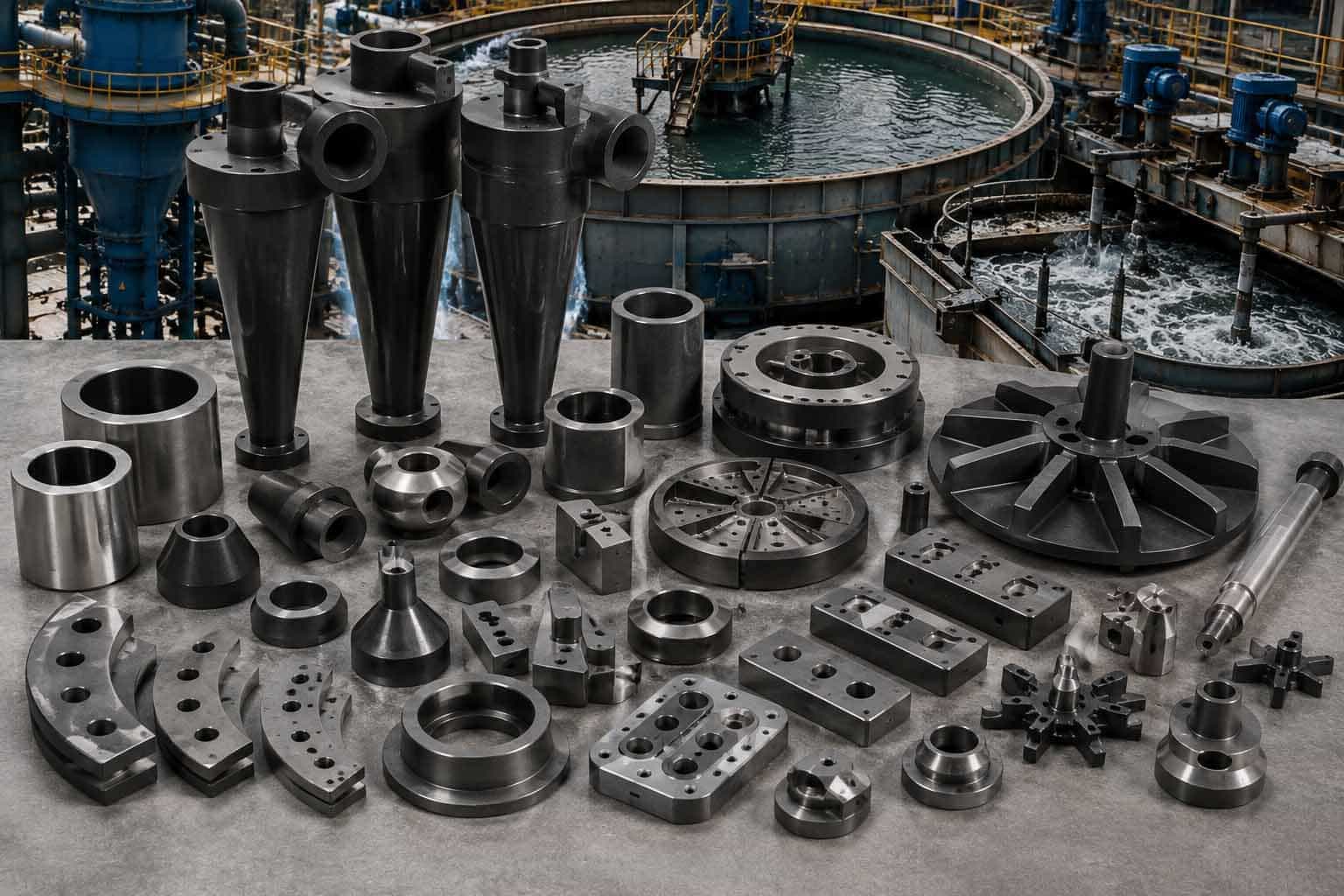 Mineral-Processing Wear Components