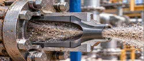 Tungsten carbide solutions for Érosion par particules et fluides