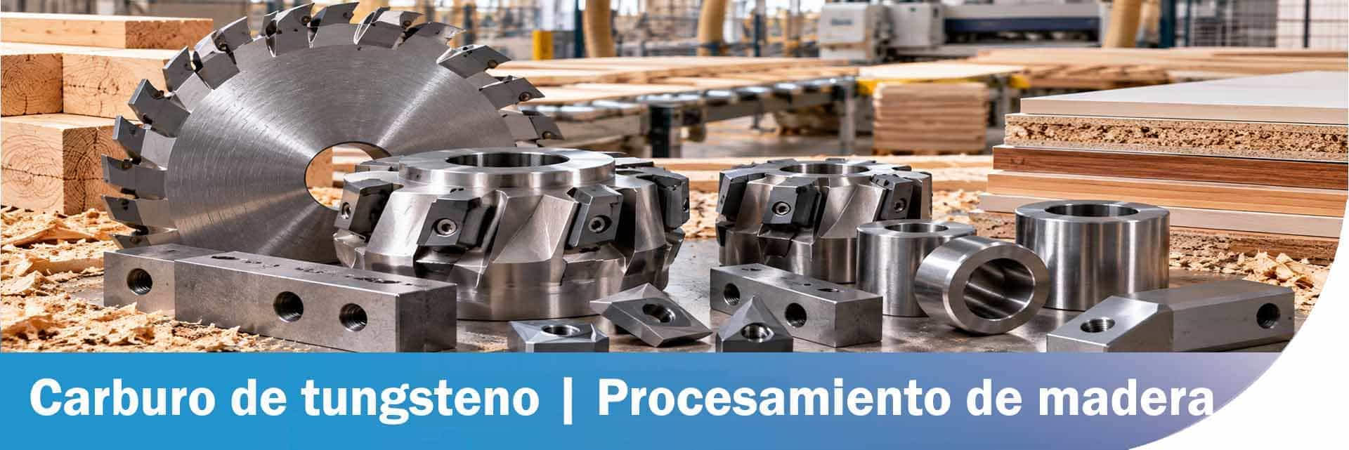 Soluciones antidesgaste de carburo de tungsteno para el procesamiento de madera – Diseñadas para corte, conformado y materiales derivados de la madera abrasivos