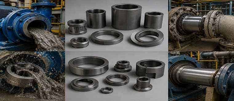 Tungsten carbide Slurry & Fluid-Handling Components