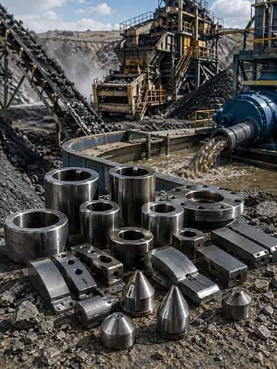 Tungsten Carbide Components for Mining & Mineral Processing
