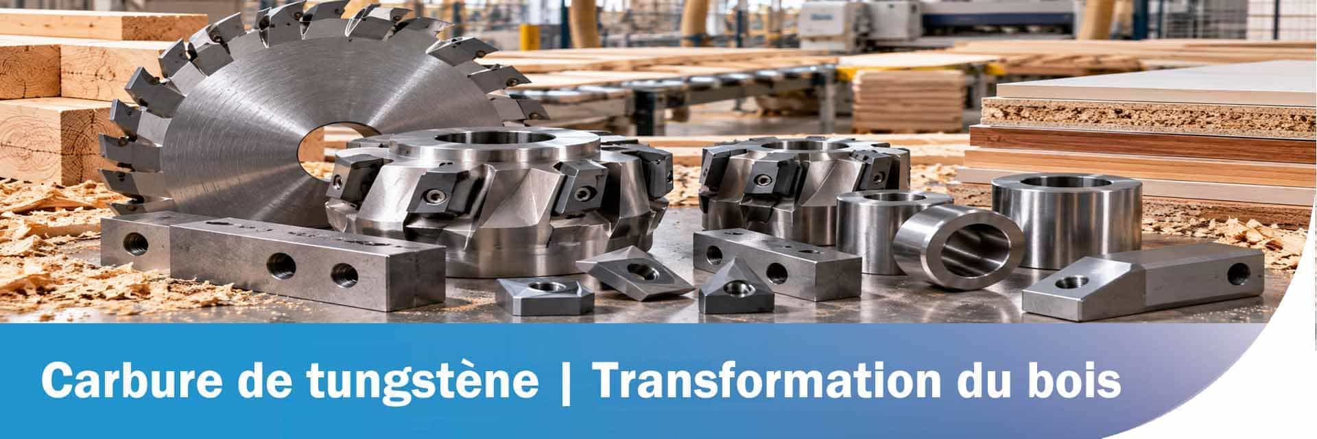 Composants en carbure de tungstène pour outillage, matrices et moules