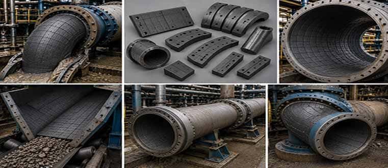 Tungsten carbide Wear Liners & Protection Components