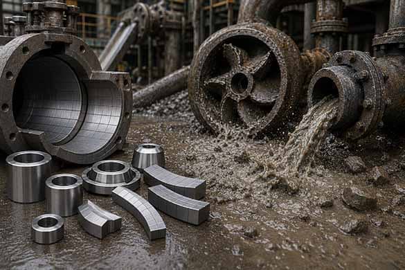 Carbure cémenté dans des conditions d’usure par boues abrasives: conception et sélection des matériaux