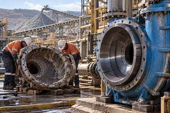 Coste total de propiedad de los componentes de desgaste de carburo de tungsteno para minería