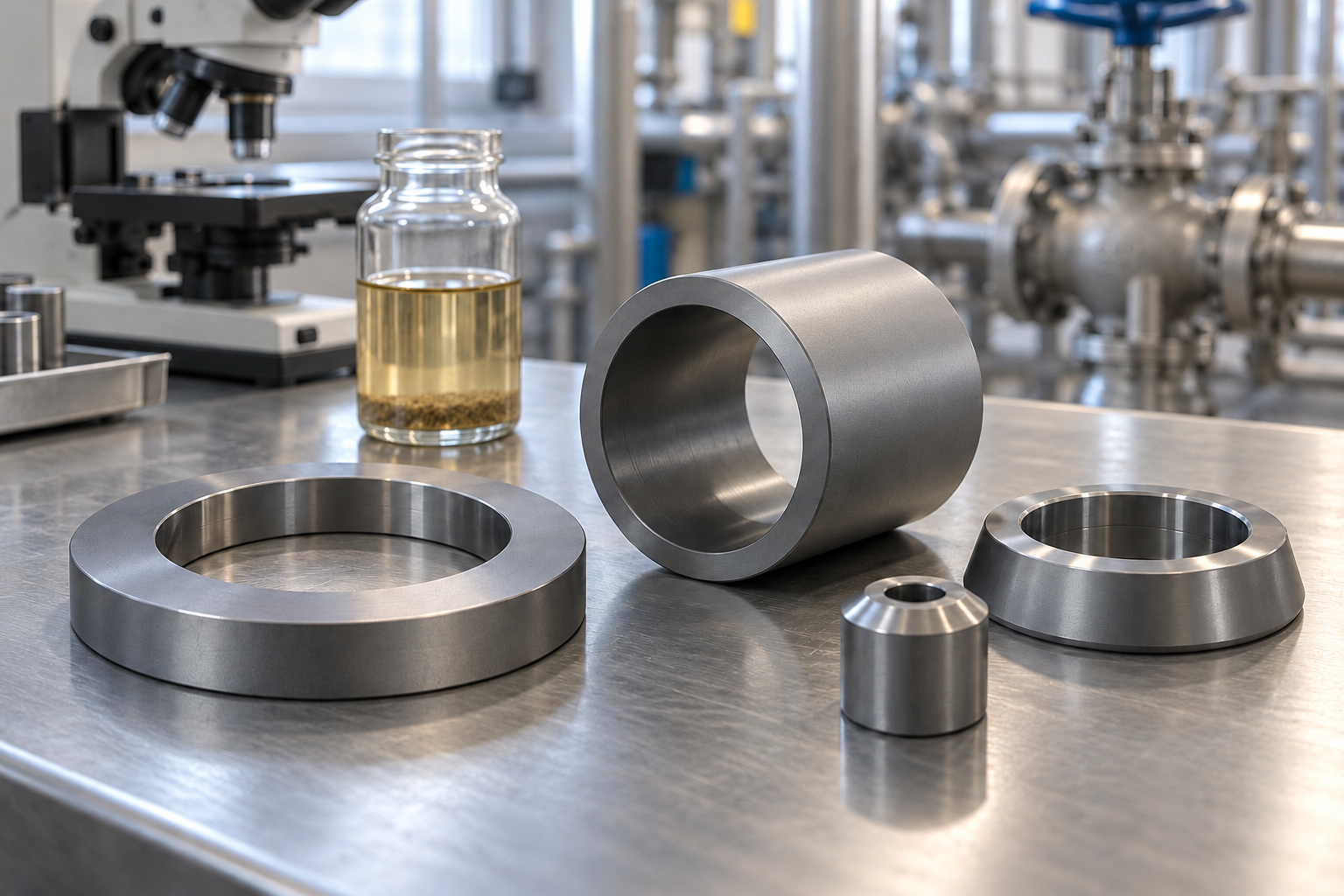 Selecting Tungsten Carbide Grades for Chemical & Petrochemical Processing